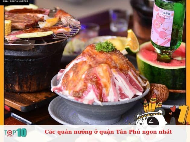 Các quán nướng ở quận Tân Phú nổi bật nhất