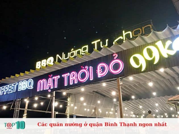 Các quán nướng ở quận Bình Thạnh ngon nhất