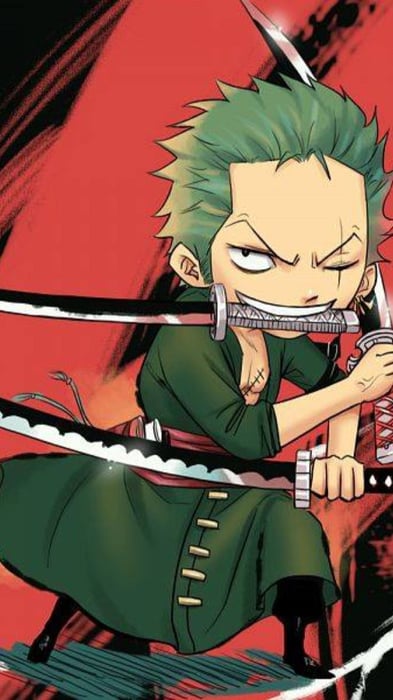 Ảnh Nền Chibi Zoro Dễ Thương