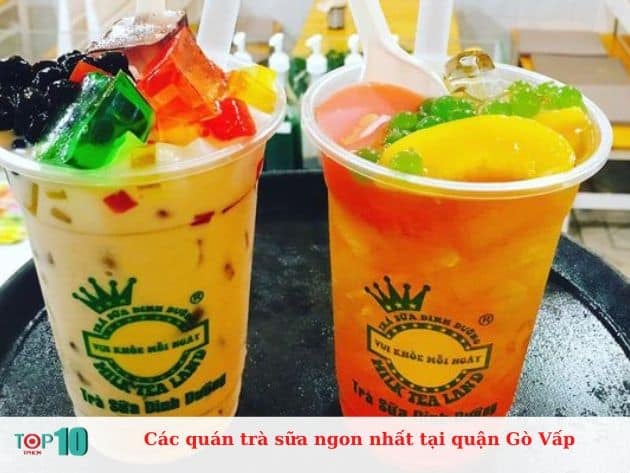 Những quán trà sữa ngon nhất ở quận Gò Vấp