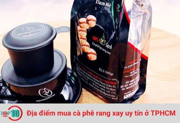 Rovina Coffee là địa chỉ nổi tiếng để mua cà phê rang xay tại TPHCM