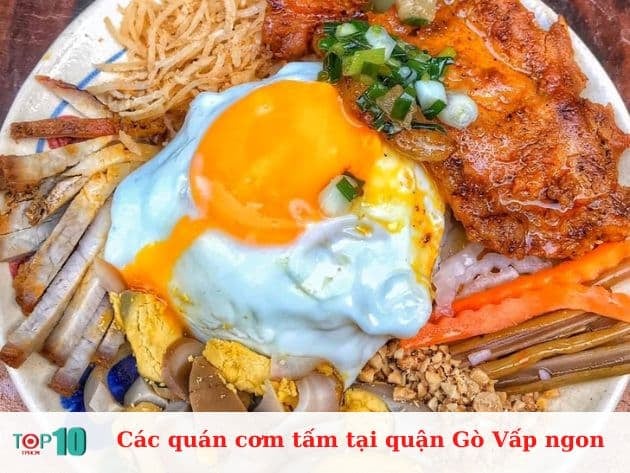 Những quán cơm tấm ngon ở quận Gò Vấp