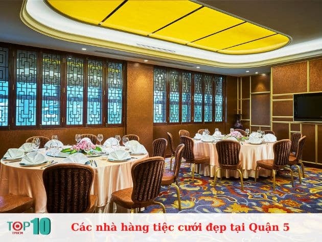 Các địa điểm tổ chức tiệc cưới tại Quận 5