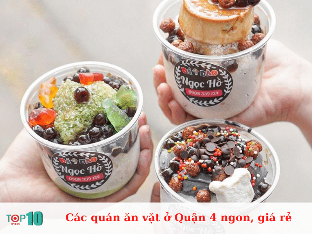 Những quán ăn vặt ngon và giá cả phải chăng tại Quận 4