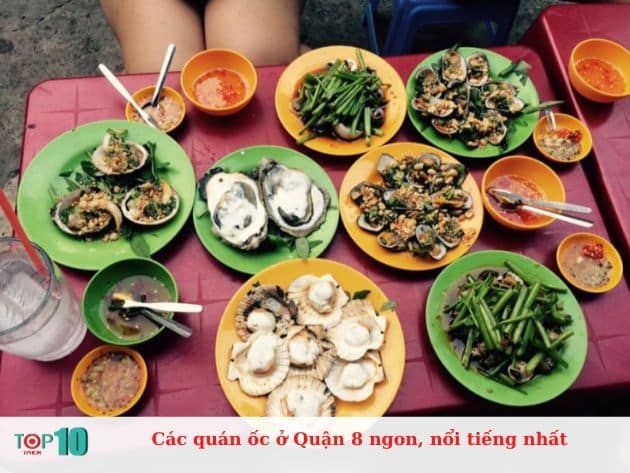 Các quán ốc nổi tiếng và ngon nhất ở Quận 8