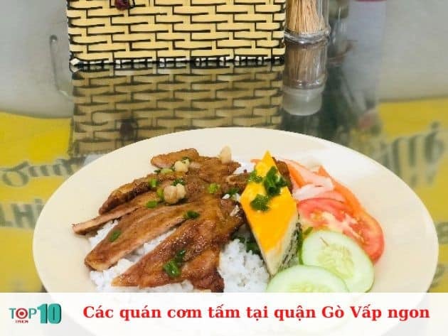 Những quán cơm tấm ngon tại quận Gò Vấp