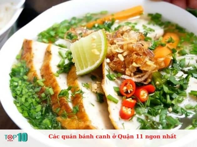 Danh sách các quán bánh canh ngon nhất ở Quận 11