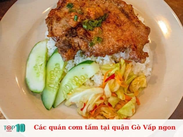 Những quán cơm tấm ngon ở quận Gò Vấp