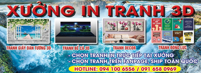 Hình ảnh Xưởng In Tranh 3D 1