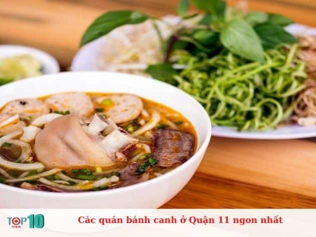 Danh sách các quán bánh canh ngon nhất ở Quận 11