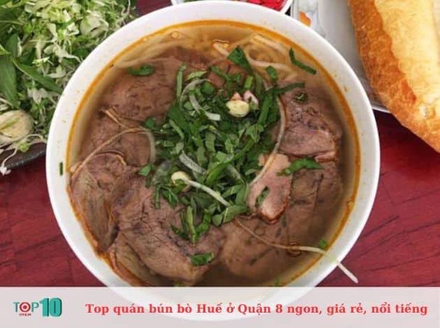 Quán Trang - Địa chỉ bún bò Huế ở Quận 8