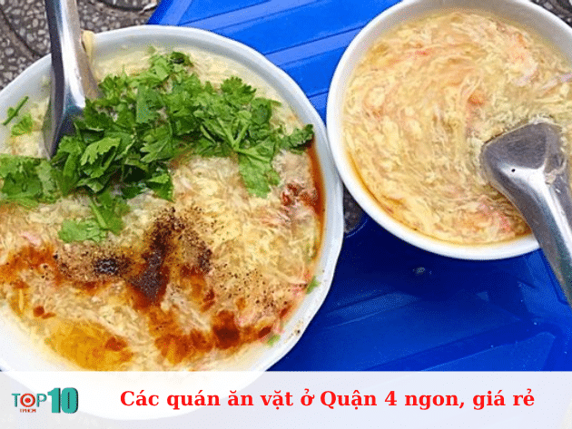 Những quán ăn vặt ngon và giá hợp lý ở Quận 4