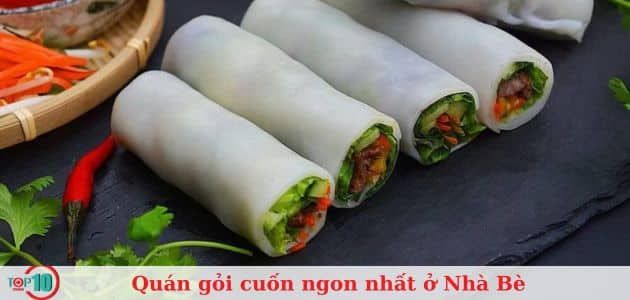 Gỏi cuốn của cô Phượng