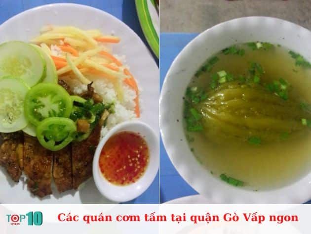 Những quán cơm tấm ngon ở quận Gò Vấp