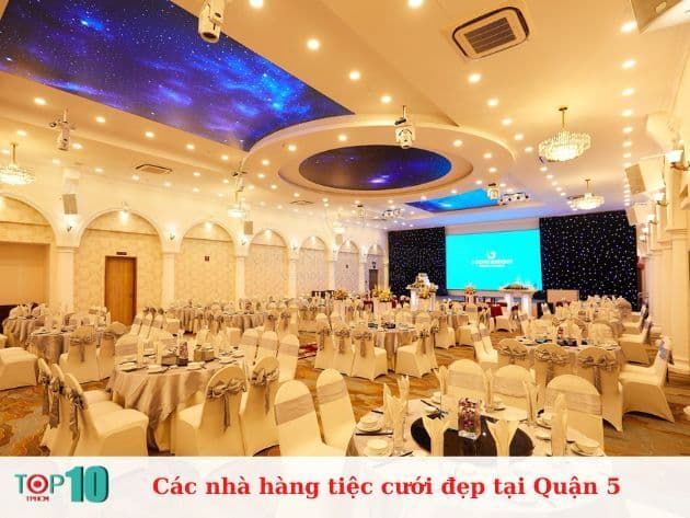 Các địa điểm tổ chức tiệc cưới tại Quận 5