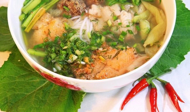 Top 10 đặc sản Hà Nam không thể bỏ lỡ - bún cá rô đồng