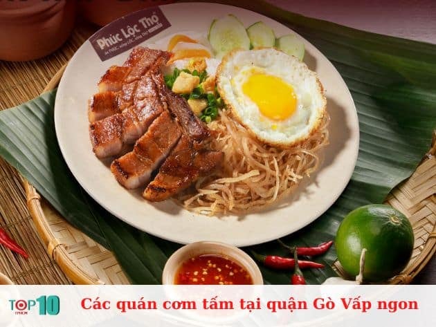 Những quán cơm tấm ngon tại quận Gò Vấp