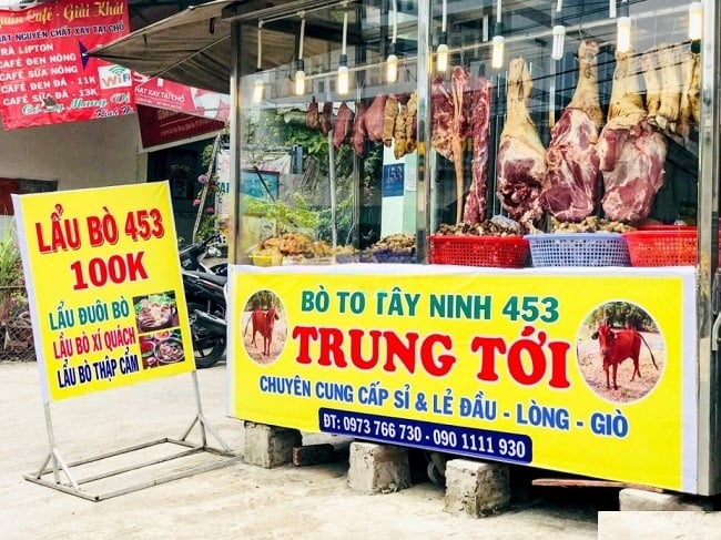 Lẩu bò Trung Tới