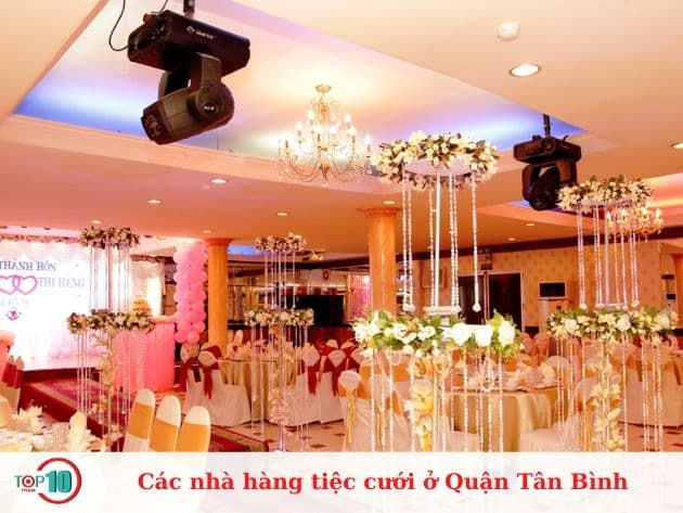 Các nhà hàng tổ chức tiệc cưới ở quận Tân Bình