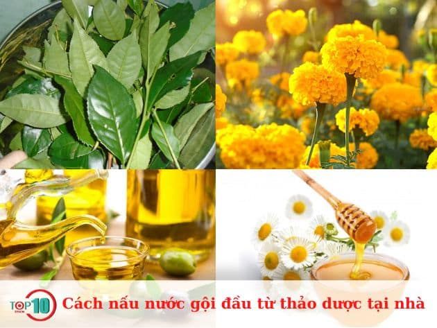 Hướng dẫn nấu nước gội đầu từ thảo dược tại nhà
