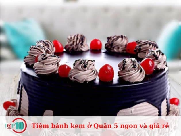 Tiệm bánh kem tại Quận 5 vừa ngon vừa tiết kiệm