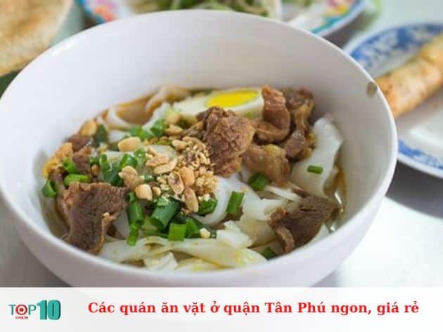 Những quán ăn vặt ngon và giá cả hợp lý ở quận Tân Phú