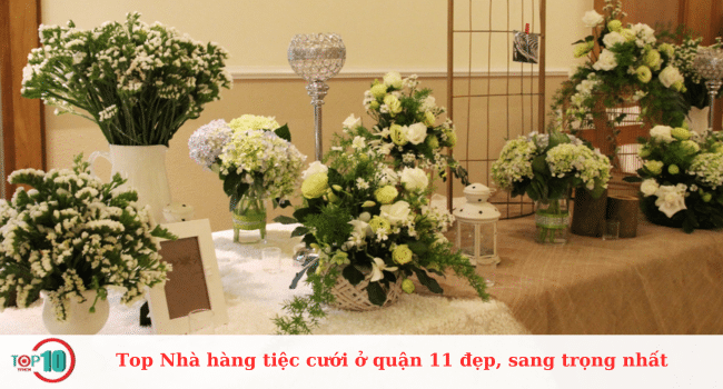 Những nhà hàng tiệc cưới nổi bật với vẻ đẹp và sự sang trọng tại quận 11