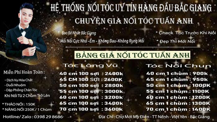 Hình ảnh Nối Tóc Tuấn Anh 1