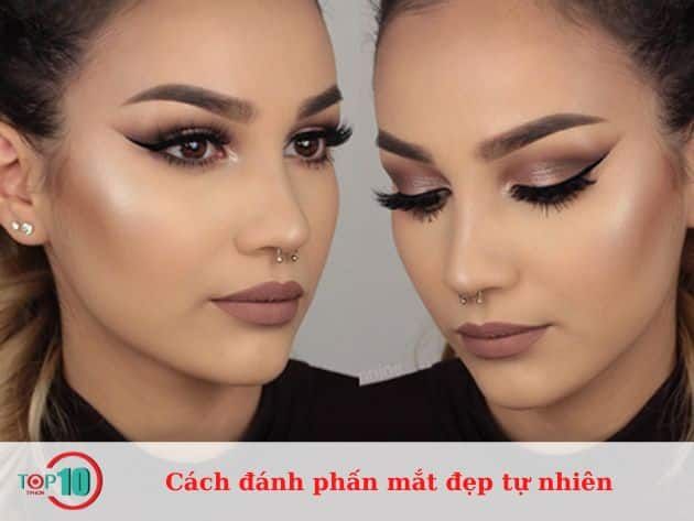 Cách tạo hiệu ứng phấn mắt tự nhiên và đẹp mắt