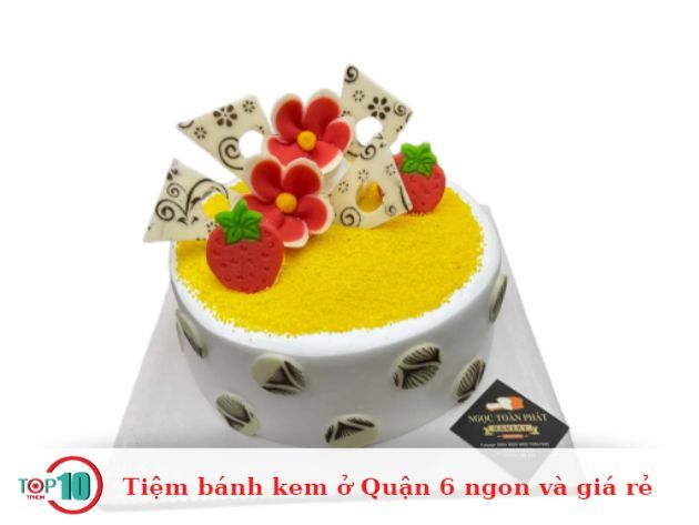 Các tiệm bánh kem ngon và giá cả hợp lý tại Quận 6