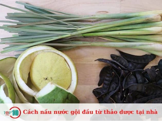 Cách chế biến nước gội đầu thảo dược tại nhà