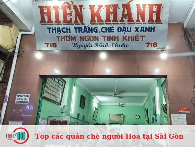 Top các quán chè người Hoa tại Sài Gòn