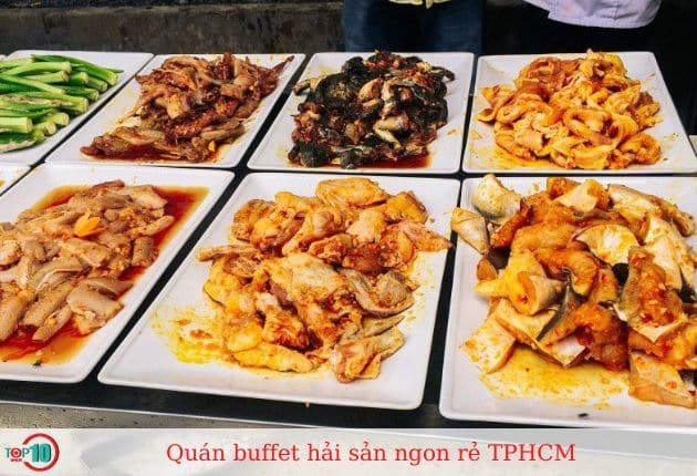 Buffet giá rẻ Chú Tèo