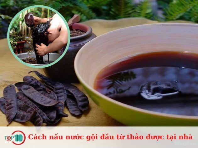 Hướng dẫn nấu nước gội đầu từ thảo dược tại nhà