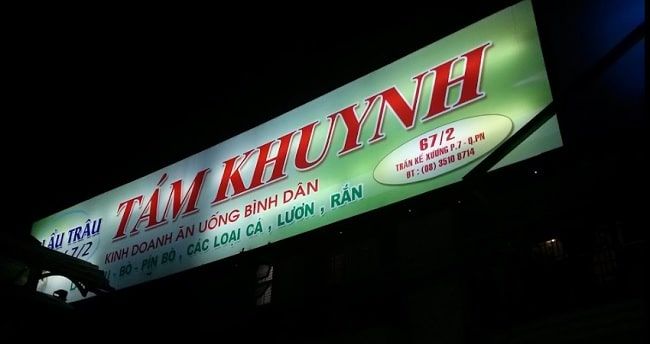 Nhà hàng Lẩu Trâu Tám Khuynh