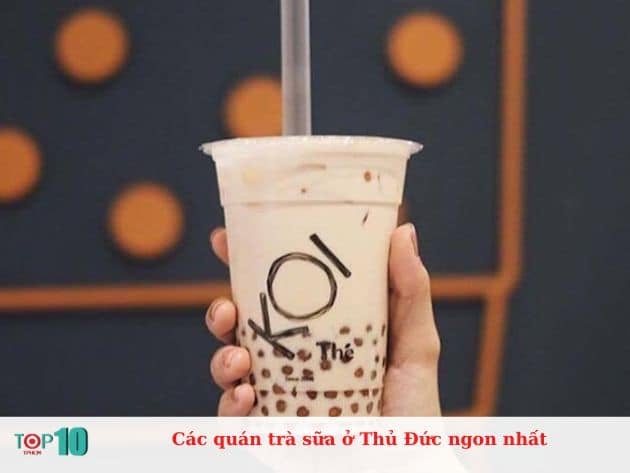 Những quán trà sữa nổi bật tại Thủ Đức