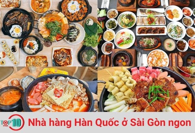 Các nhà hàng Hàn Quốc ngon ở Sài Gòn