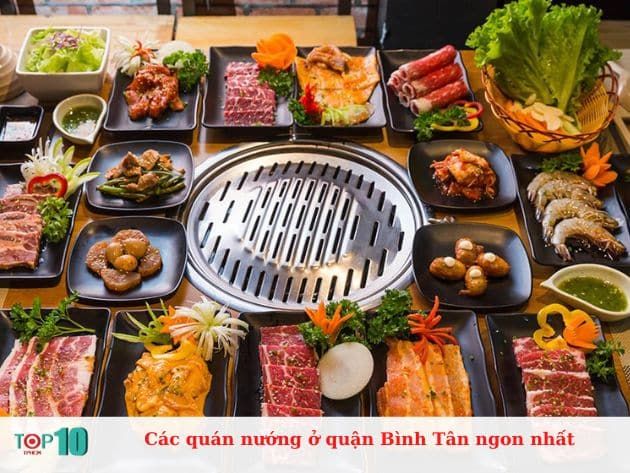 Danh sách các quán nướng ngon ở quận Bình Tân