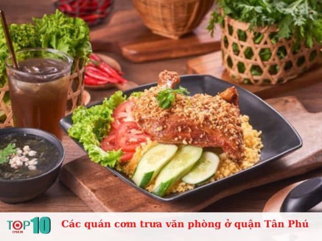 Danh sách các quán cơm trưa văn phòng tại quận Tân Phú