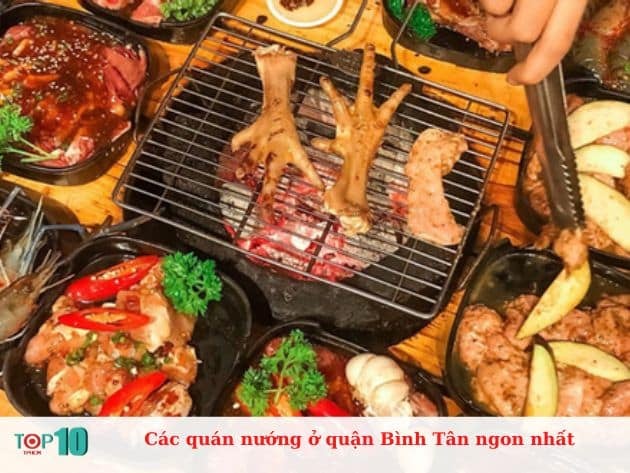 Những quán nướng chất lượng hàng đầu tại quận Bình Tân