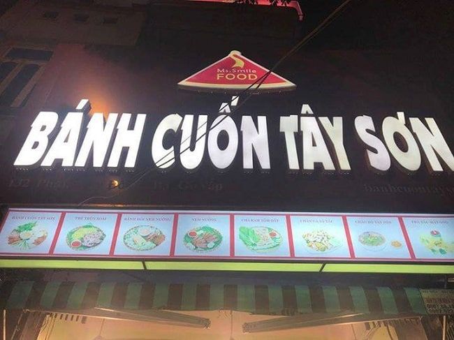 BÁNH CUỐN TÂY SƠN