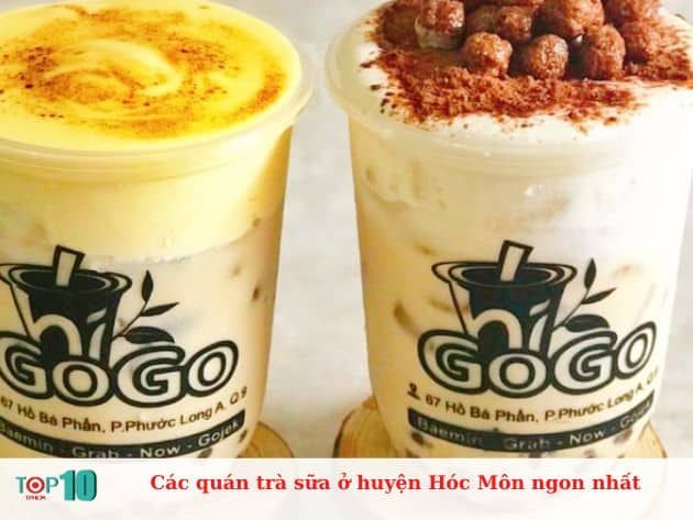 Những quán trà sữa ngon nhất tại huyện Hóc Môn