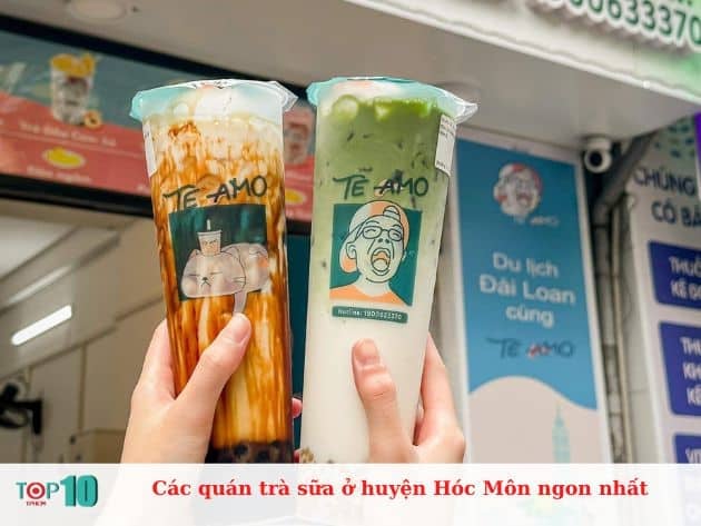 Những quán trà sữa ngon nhất tại huyện Hóc Môn