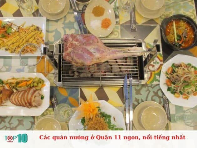 Những quán nướng nổi tiếng và ngon ở Quận 11