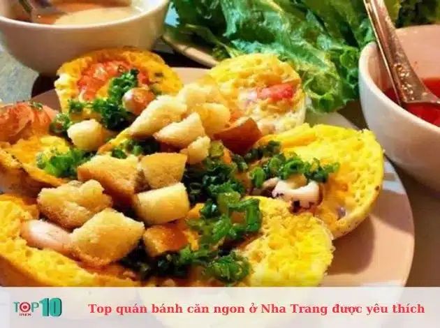 Bánh căn Cô Tư - Tháp Bà