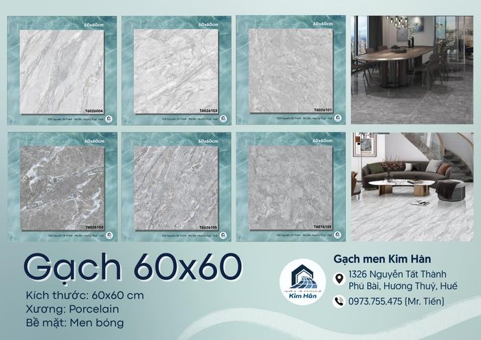 Showroom Gạch Men Cao Cấp Kim Hân hình 2