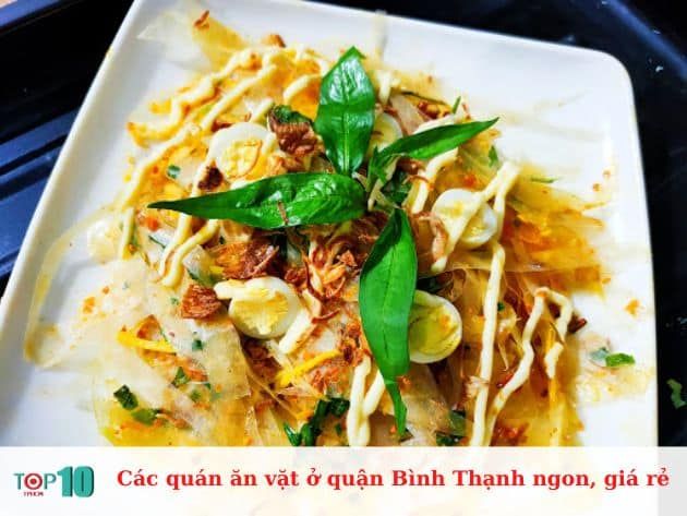 Những quán ăn vặt ngon và giá rẻ tại quận Bình Thạnh