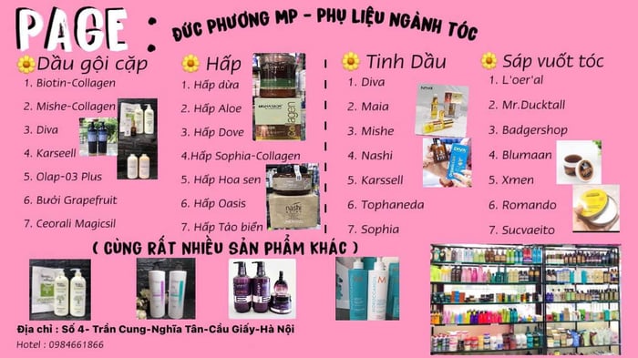 Ảnh 1 của Đức Phương MP - Phụ liệu ngành tóc