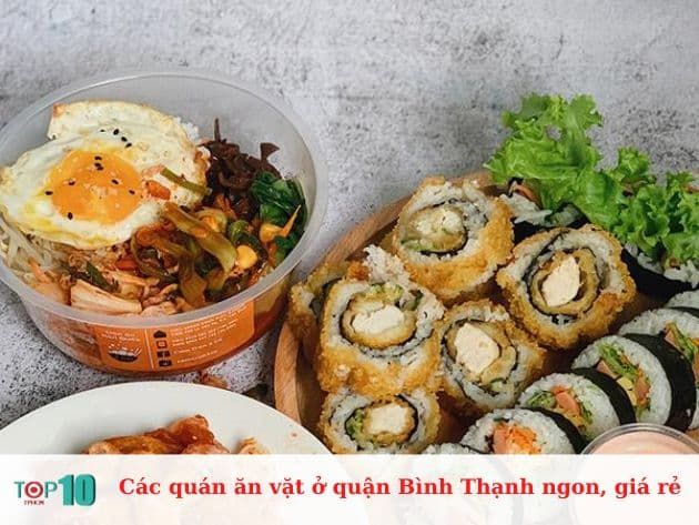 Những quán ăn vặt ngon và giá rẻ ở quận Bình Thạnh