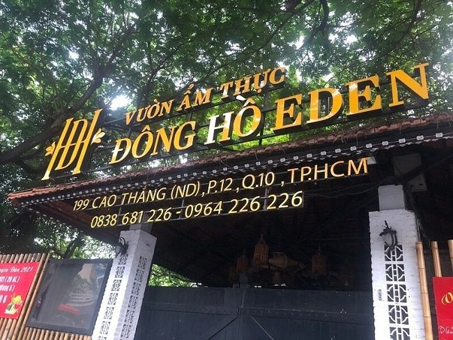 Vườn Ẩm Thực Đông Hồ Eden